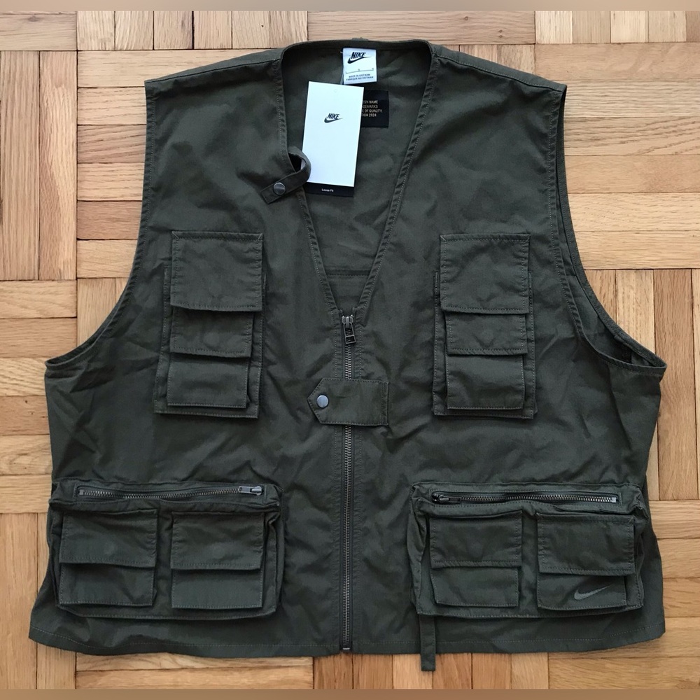 Nike Olive Green Utility Vest